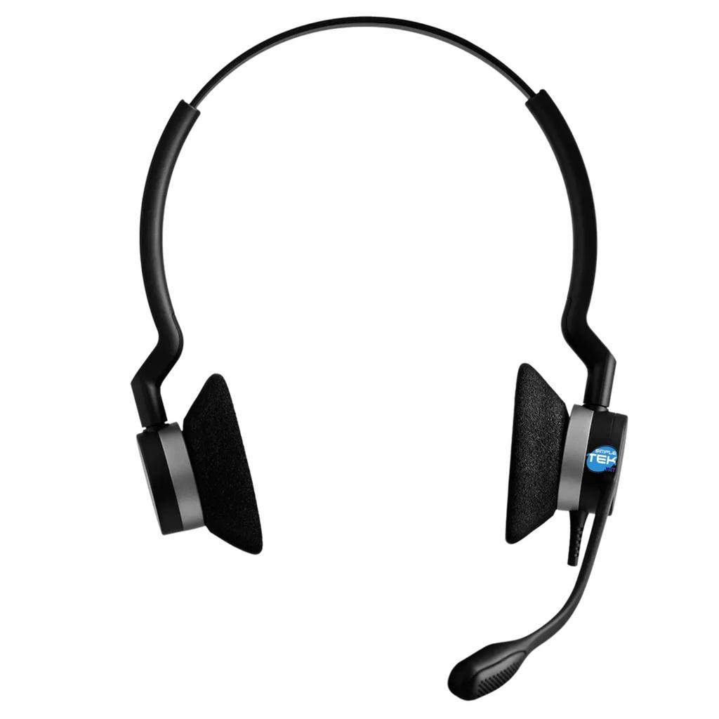 Voir photo 2 de Casque réducteur de bruit avec micro Jabra Biz 2300 Duo Quick - Noir | Dero Casque réducteur de bruit avec micro Jabra Biz 2300 Duo Quick - Noir Reconditionné Jabra reconditionné photo 2 | Dero