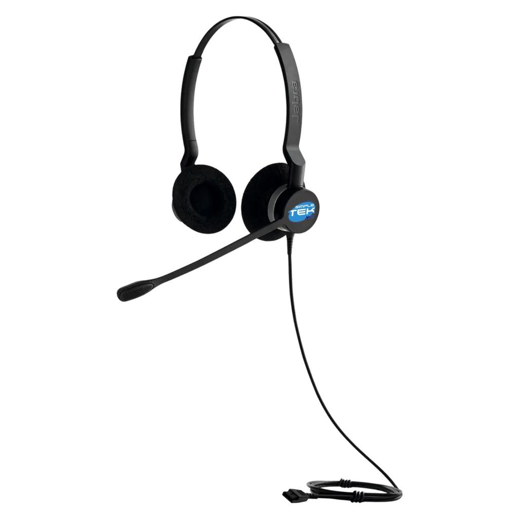 Voir photo 4 de Casque réducteur de bruit avec micro Jabra Biz 2300 Qd Duo Nc - Noir | Dero Casque réducteur de bruit avec micro Jabra Biz 2300 Qd Duo Nc - Noir Reconditionné Jabra reconditionné photo 4 | Dero