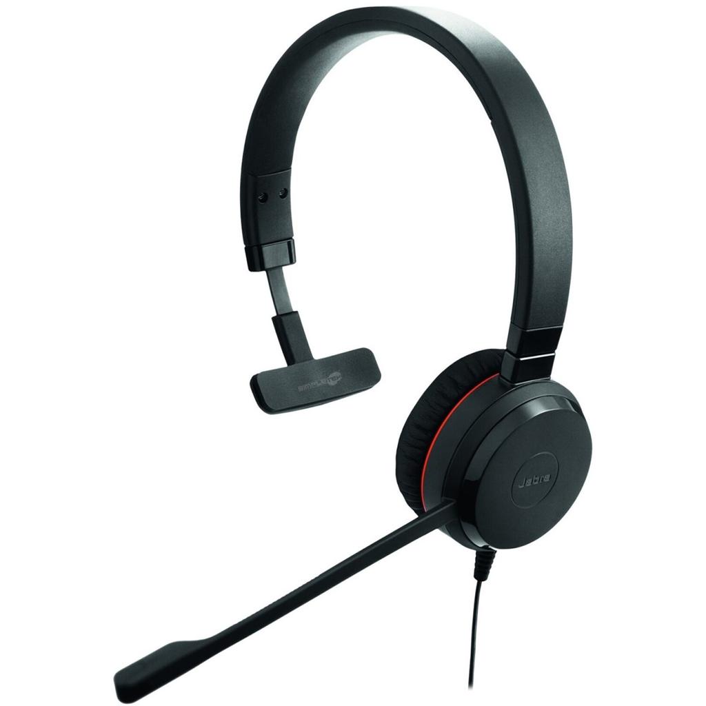 Voir photo 2 de Casque réducteur de bruit avec micro Jabra Evolve 30 II Mono - Noir | Dero Casque réducteur de bruit avec micro Jabra Evolve 30 II Mono - Noir Reconditionné Jabra reconditionné photo 2 | Dero