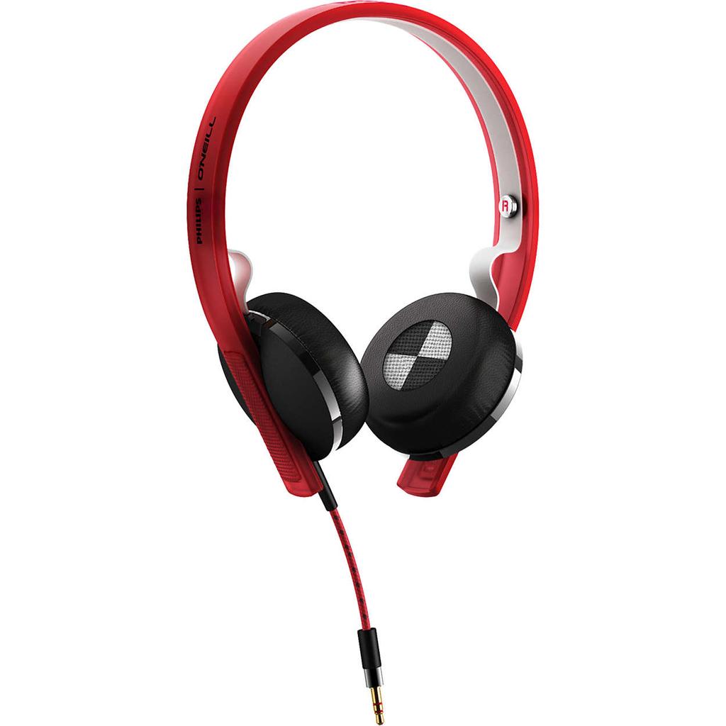 Voir photo 2 de Casque réducteur de bruit filaire Philips O'Neill SHO4200RW/10 - Rouge | Dero Casque réducteur de bruit filaire Philips O'Neill SHO4200RW/10 - Rouge Reconditionné Philips reconditionné photo 2 | Dero