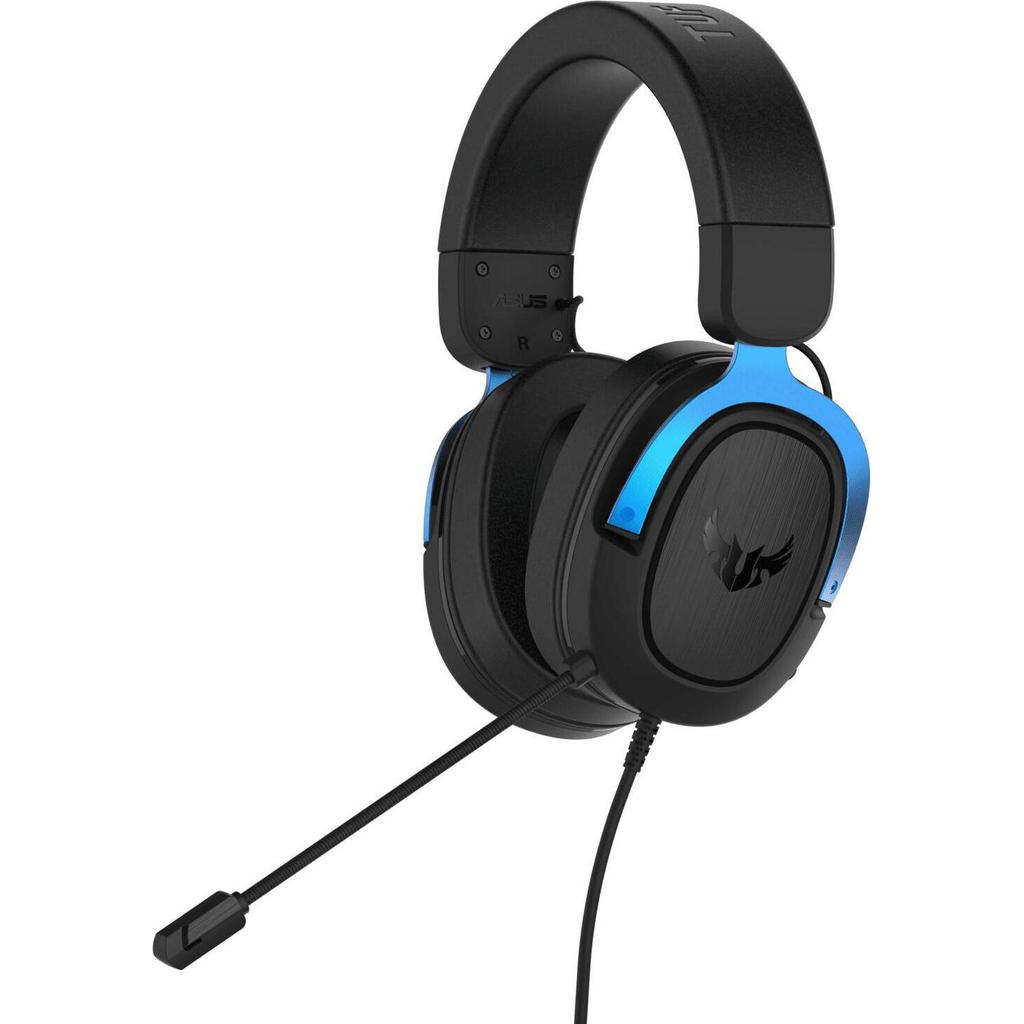 Casque réducteur de bruit gaming filaire avec micro Asus TUF Gaming H3 - Noir/Bleu Reconditionné - 39,00 € Casque réducteur de bruit gaming filaire avec micro Asus TUF Gaming H3 - Noir/Bleu Reconditionné Asus reconditionné disponible sur Backmarket
