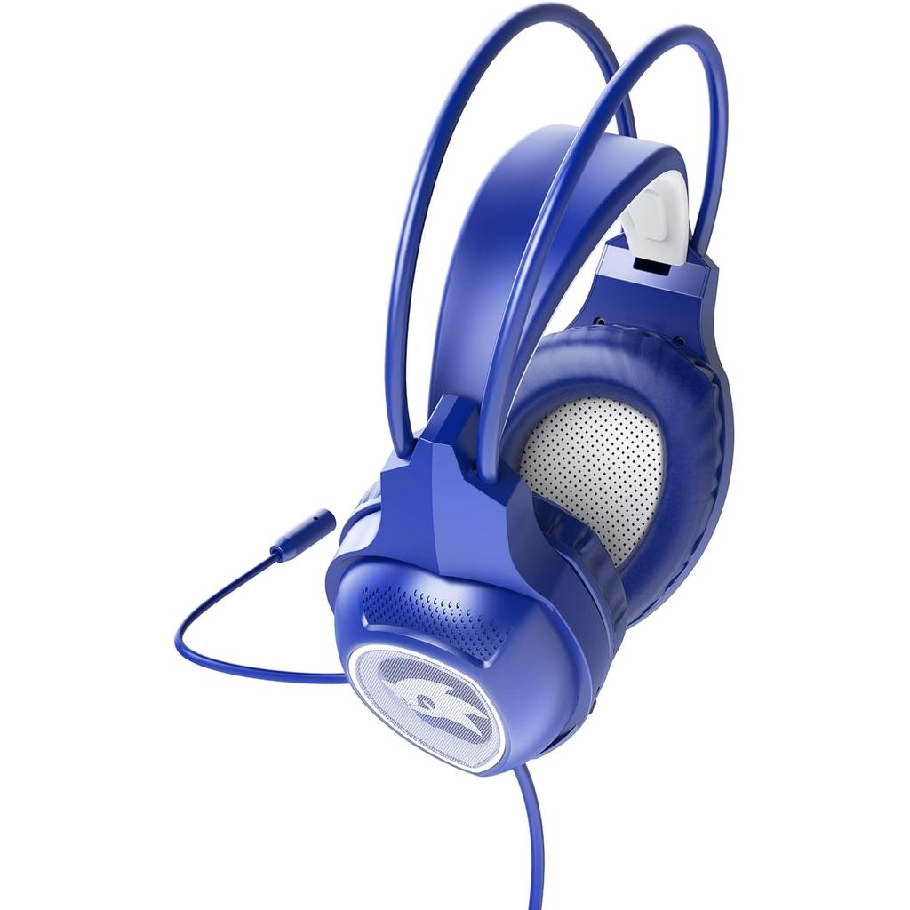 Casque réducteur de bruit gaming filaire avec micro Energy Sistem ESG 2 Sonic - Bleu/Blanc Reconditionné Energy Sistem reconditionné photo 3 | Dero