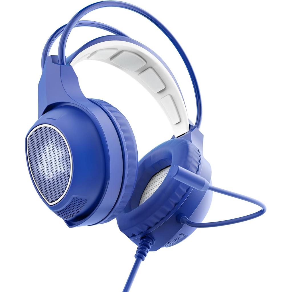 Casque réducteur de bruit gaming filaire avec micro Energy Sistem ESG 2 Sonic - Bleu/Blanc Reconditionné Energy Sistem reconditionné photo 5 | Dero
