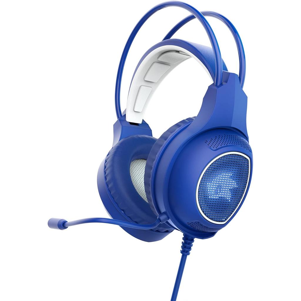 Casque réducteur de bruit gaming filaire avec micro Energy Sistem ESG 2 Sonic - Bleu/Blanc Reconditionné Energy Sistem reconditionné disponible sur Backmarket