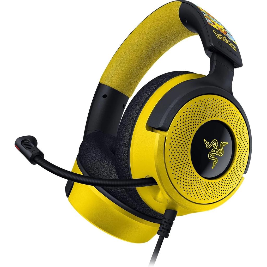 Casque réducteur de bruit gaming filaire avec micro Razer Kraken V4 X Pokemon Edition - Jaune Reconditionné - 99,00 € Casque réducteur de bruit gaming filaire avec micro Razer Kraken V4 X Pokemon Edition - Jaune Reconditionné Razer reconditionné disponible sur Backmarket | Dero