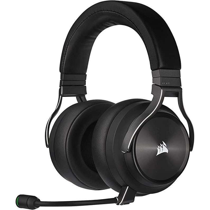 Acheter Casque réducteur de bruit gaming filaire + sans fil avec micro Corsair Virtuoso RGB - Noir Reconditionné - 165,00 € | Dero Casque réducteur de bruit gaming filaire + sans fil avec micro Corsair Virtuoso RGB - Noir Reconditionné Corsair reconditionné disponible sur Backmarket | Dero