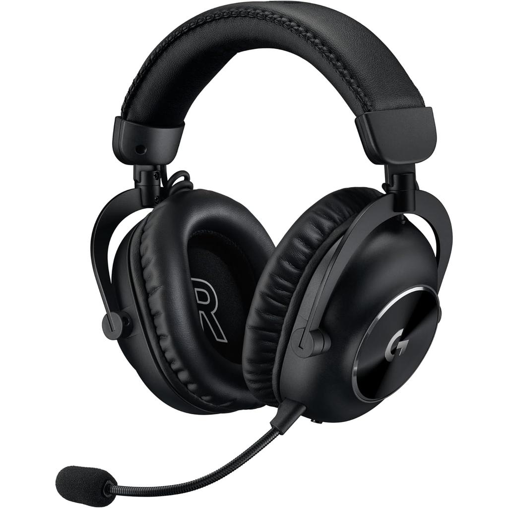 Voir photo 1 de Casque réducteur de bruit gaming filaire + sans fil avec micro Logitech G Pro X 2 Lightspeed - Noir | Dero Casque réducteur de bruit gaming filaire + sans fil avec micro Logitech G Pro X 2 Lightspeed - Noir Reconditionné Logitech reconditionné | Dero