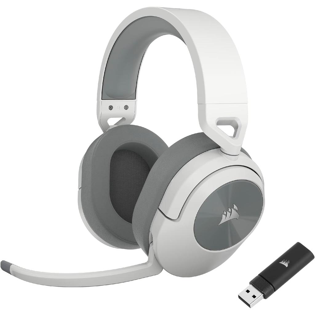 Casque réducteur de bruit gaming sans fil avec micro Corsair HS55 - Blanc Reconditionné - 59,00 € Casque réducteur de bruit gaming sans fil avec micro Corsair HS55 - Blanc Reconditionné Corsair reconditionné disponible sur Backmarket