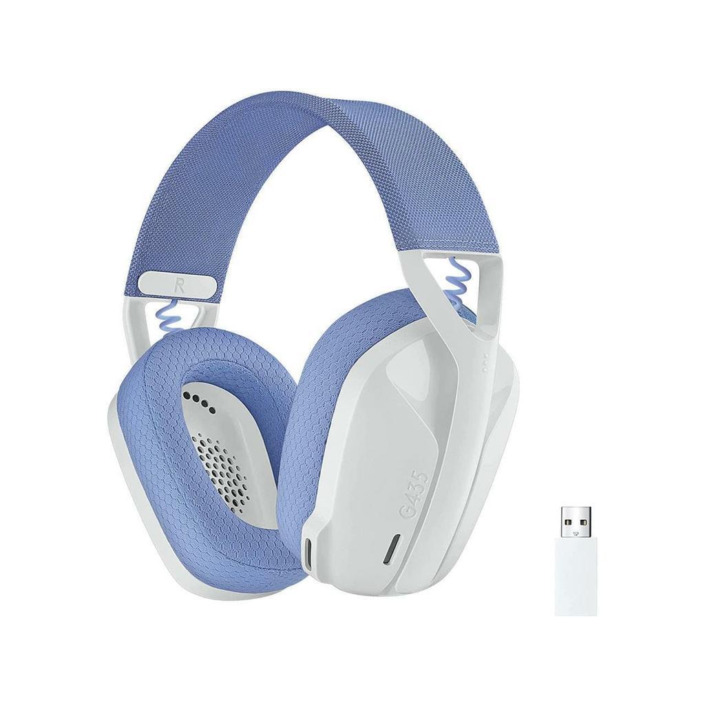 Casque réducteur de bruit gaming sans fil avec micro Logitech G435 - Blanc Reconditionné - 57,00 € Casque réducteur de bruit gaming sans fil avec micro Logitech G435 - Blanc Reconditionné Logitech reconditionné disponible sur Backmarket