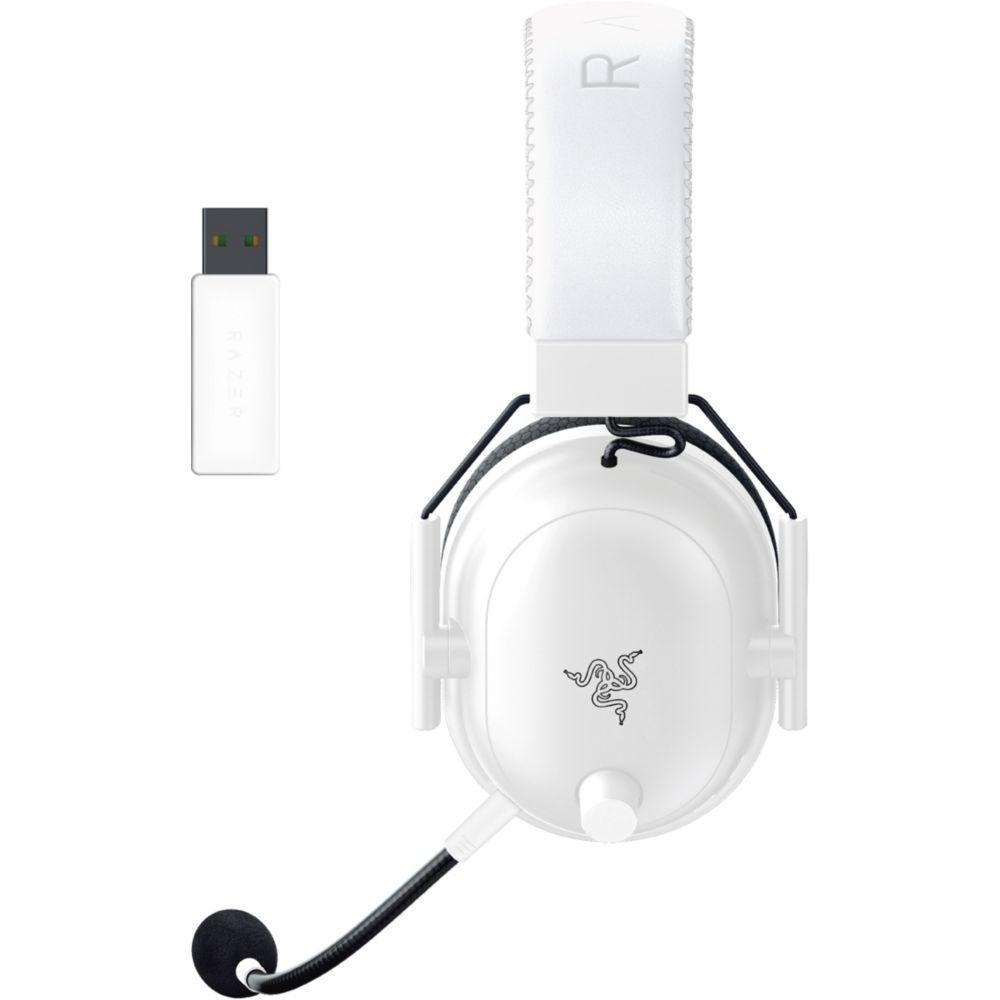 Casque réducteur de bruit gaming sans fil avec micro Razer Blackshark V2 Pro - Blanc Reconditionné Razer reconditionné photo 3 | Dero