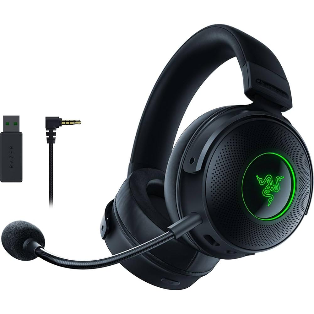 Casque réducteur de bruit gaming sans fil avec micro Razer Kraken V3 Pro - Noir Reconditionné Razer reconditionné disponible sur Backmarket | Dero