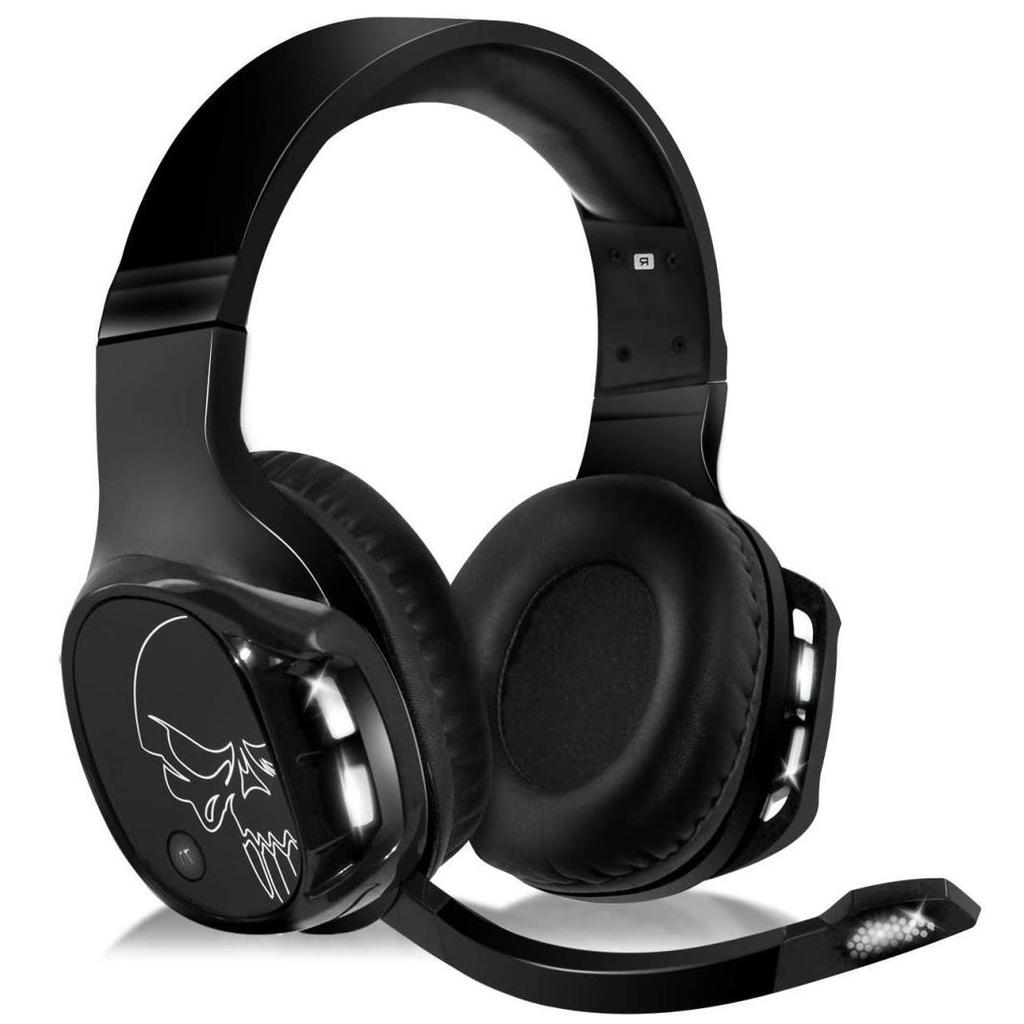 Voir photo 2 de Casque réducteur de bruit gaming sans fil avec micro Spirit Of Gamer XPERT-XH1100 - Noir | Dero Casque réducteur de bruit gaming sans fil avec micro Spirit Of Gamer XPERT-XH1100 - Noir Reconditionné Spirit of Gamer reconditionné photo 2 | Dero