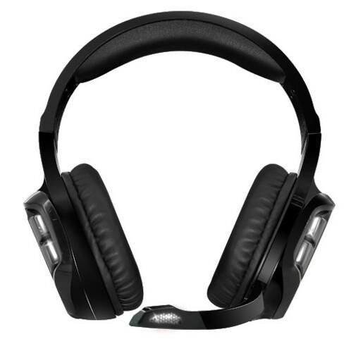 Voir photo 3 de Casque réducteur de bruit gaming sans fil avec micro Spirit Of Gamer XPERT-XH1100 - Noir | Dero Casque réducteur de bruit gaming sans fil avec micro Spirit Of Gamer XPERT-XH1100 - Noir Reconditionné Spirit of Gamer reconditionné photo 3 | Dero
