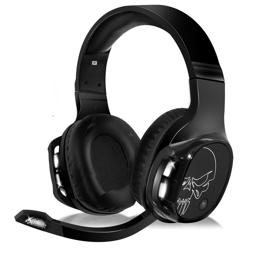 Voir photo 1 de Casque réducteur de bruit gaming sans fil avec micro Spirit Of Gamer XPERT-XH1100 - Noir | Dero Casque réducteur de bruit gaming sans fil avec micro Spirit Of Gamer XPERT-XH1100 - Noir Reconditionné Spirit of Gamer reconditionné | Dero