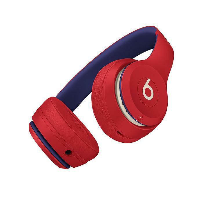 Voir photo 2 de Casque réducteur de bruit sans fil avec micro Beats By Dr. Dre Solo 3 Wireless - Rouge/Bleu | Dero Casque réducteur de bruit sans fil avec micro Beats By Dr. Dre Solo 3 Wireless - Rouge/Bleu Reconditionné Beats by Dre reconditionné photo 2 | Dero