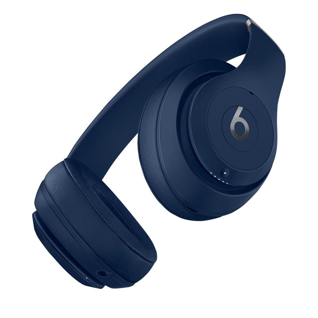 Voir photo 2 de Casque réducteur de bruit sans fil avec micro Beats Studio 3 - Bleu | Dero Casque réducteur de bruit sans fil avec micro Beats Studio 3 - Bleu Reconditionné Beats reconditionné photo 2 | Dero