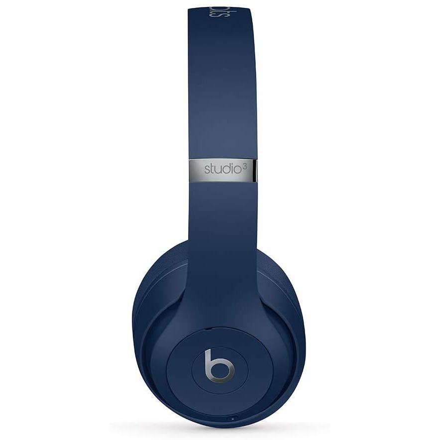 Voir photo 3 de Casque réducteur de bruit sans fil avec micro Beats Studio 3 - Bleu | Dero Casque réducteur de bruit sans fil avec micro Beats Studio 3 - Bleu Reconditionné Beats reconditionné photo 3 | Dero