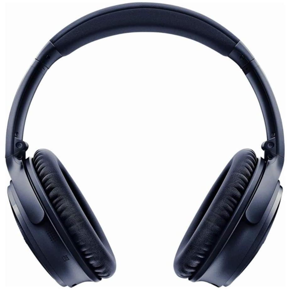 Voir photo 3 de Casque réducteur de bruit sans fil avec micro Bose QC35 II - Bleu | Dero Casque réducteur de bruit sans fil avec micro Bose QC35 II - Bleu Reconditionné Bose reconditionné photo 3 | Dero