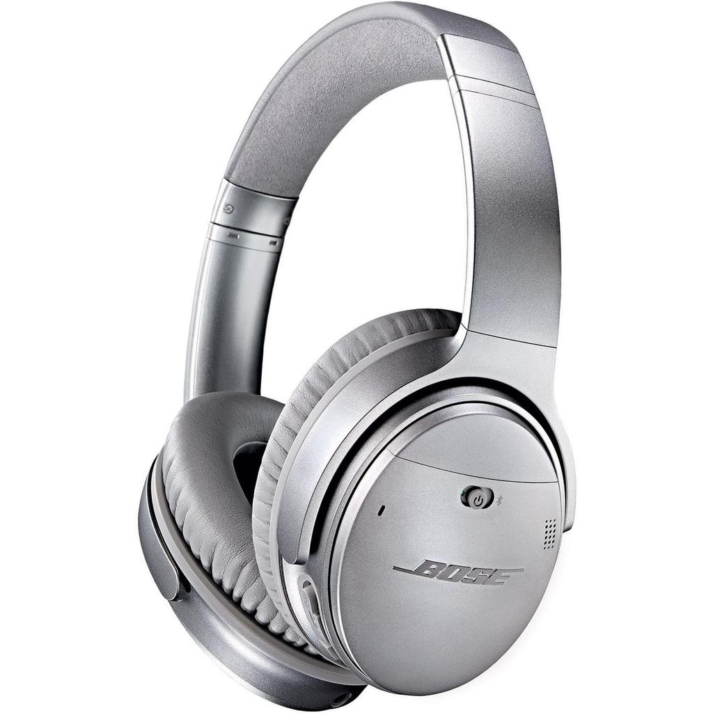 Casque réducteur de bruit sans fil avec micro Bose QC35 Series 1 - Argent Reconditionné Bose reconditionné disponible sur Backmarket