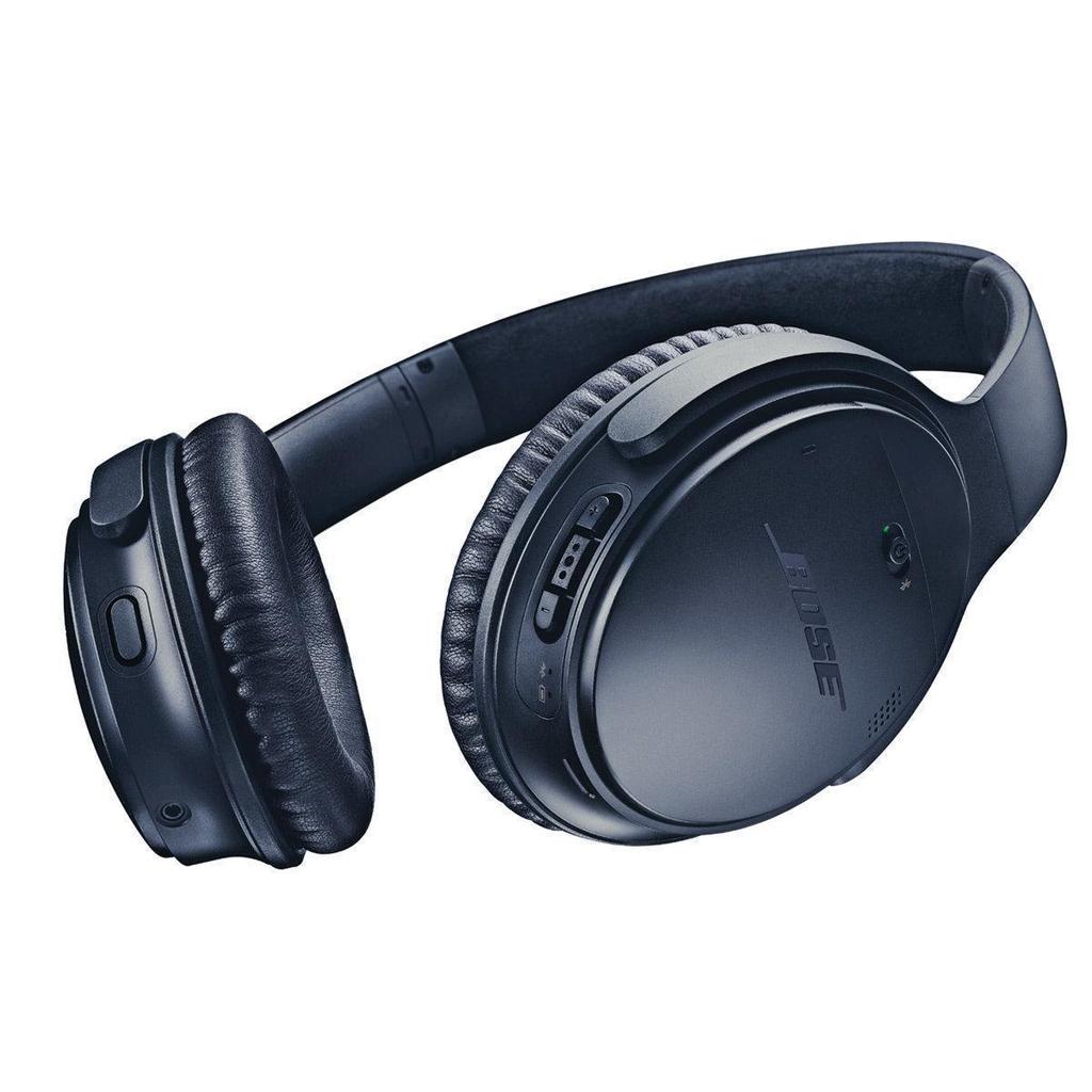 Casque réducteur de bruit sans fil avec micro Bose QuietComfort 35 II Wireless - Bleu Reconditionné - 199,00 € Casque réducteur de bruit sans fil avec micro Bose QuietComfort 35 II Wireless - Bleu Reconditionné Bose reconditionné disponible sur Backmarket