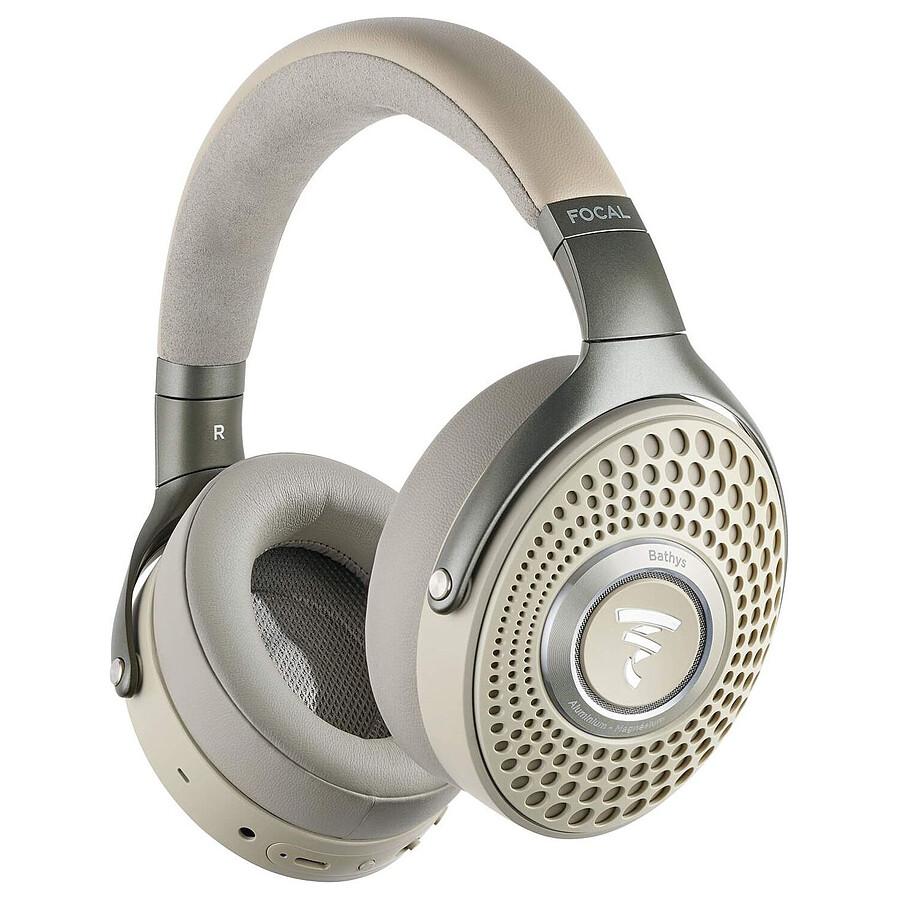 Casque réducteur de bruit sans fil avec micro Focal Bathys - Gris Reconditionné - 450,00 € Casque réducteur de bruit sans fil avec micro Focal Bathys - Gris Reconditionné Focal reconditionné disponible sur Backmarket