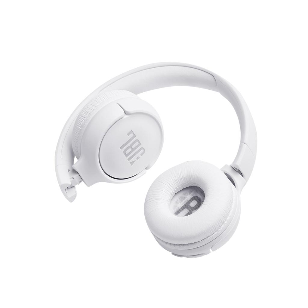 Voir photo 3 de Casque sans fil avec micro Jbl Tune 520BT - Blanc | Dero Casque sans fil avec micro Jbl Tune 520BT - Blanc Reconditionné JBL reconditionné photo 3 | Dero