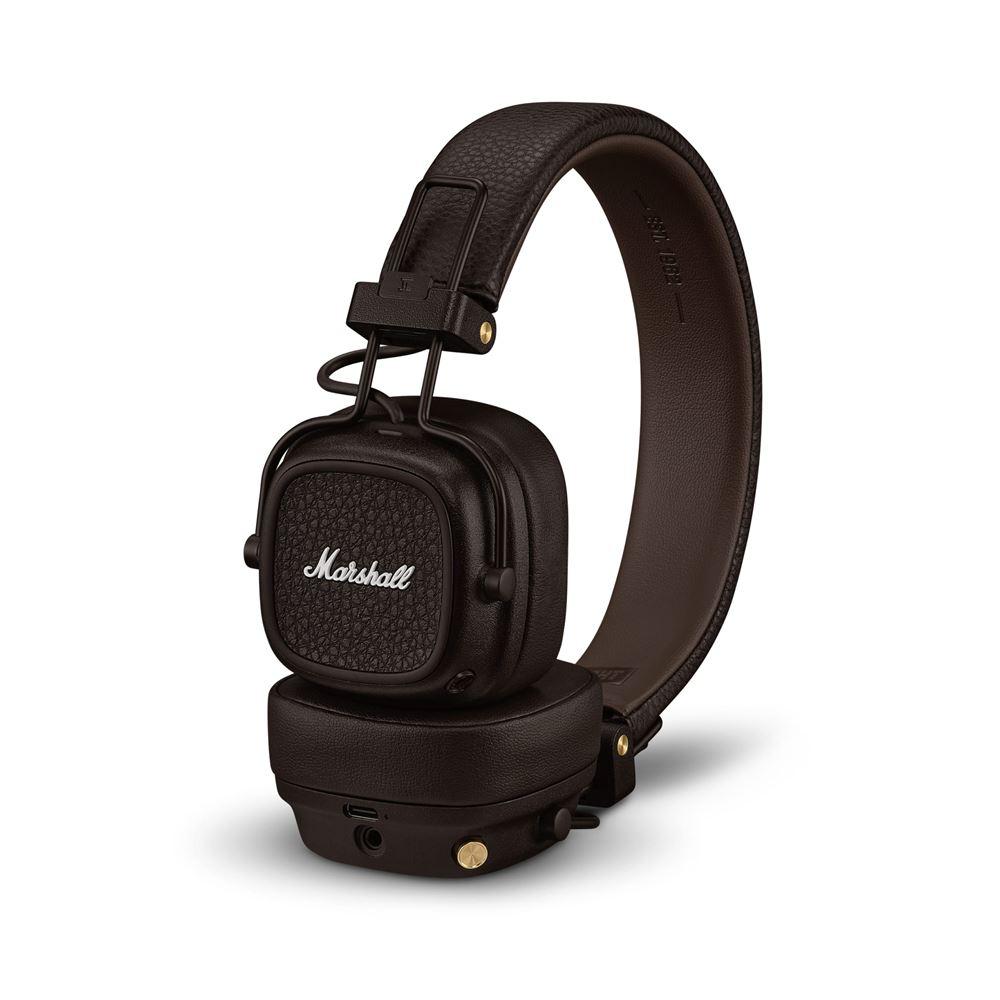 Casque sans fil avec micro Marshall Major V - Marron Reconditionné Marshall reconditionné disponible sur Backmarket