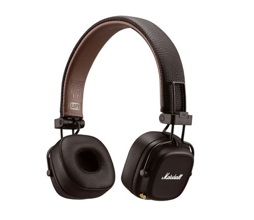 Casque sans fil Bluetooth Marshall Major IV Marron Exclusivité État correct Marshall reconditionné disponible sur Fnac