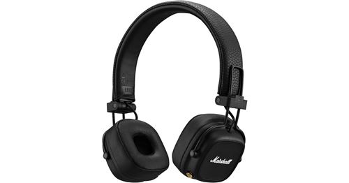 Casque sans fil Bluetooth Marshall Major IV Noir État correct Marshall reconditionné disponible sur Fnac