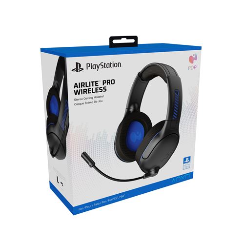 Casque sans fil Pdp Airlite Pro pour console PS4 et PS5 Noir État correct N/A reconditionné disponible sur Fnac