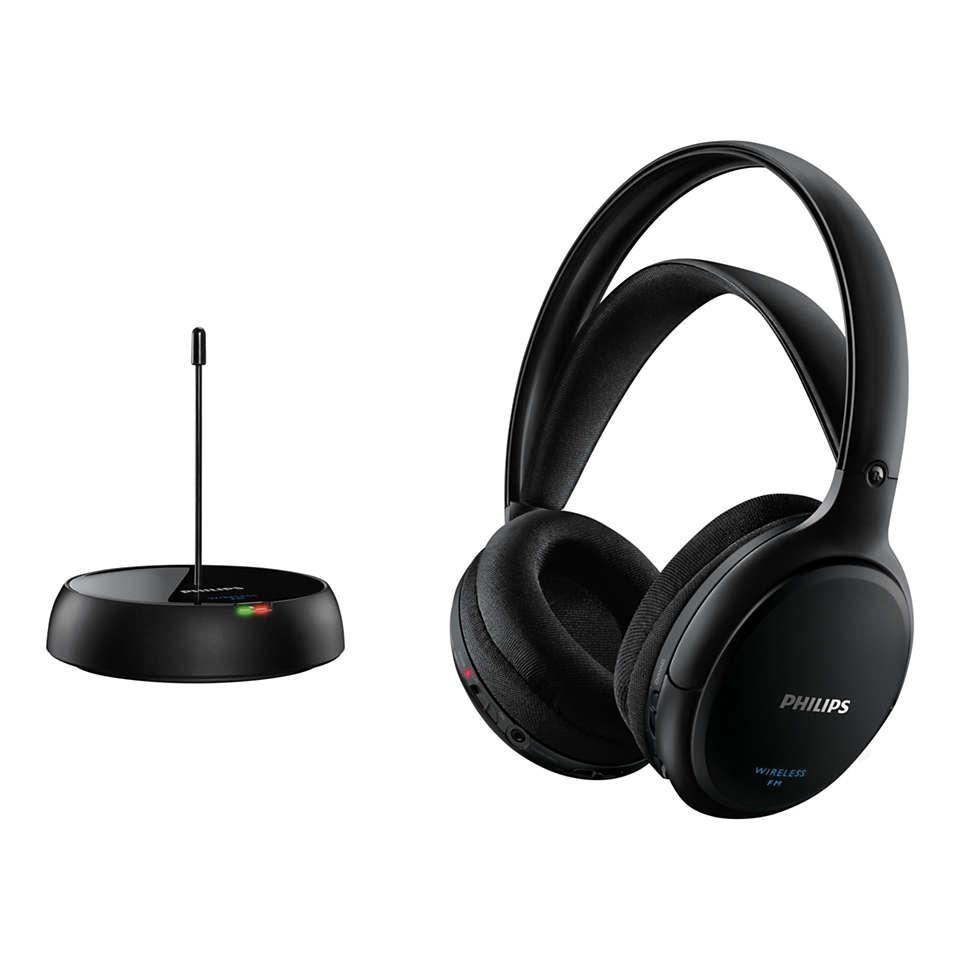 Casque sans fil Philips SHC5200/10 - Noir Reconditionné - 80,00 € Casque sans fil Philips SHC5200/10 - Noir Reconditionné Philips reconditionné disponible sur Backmarket