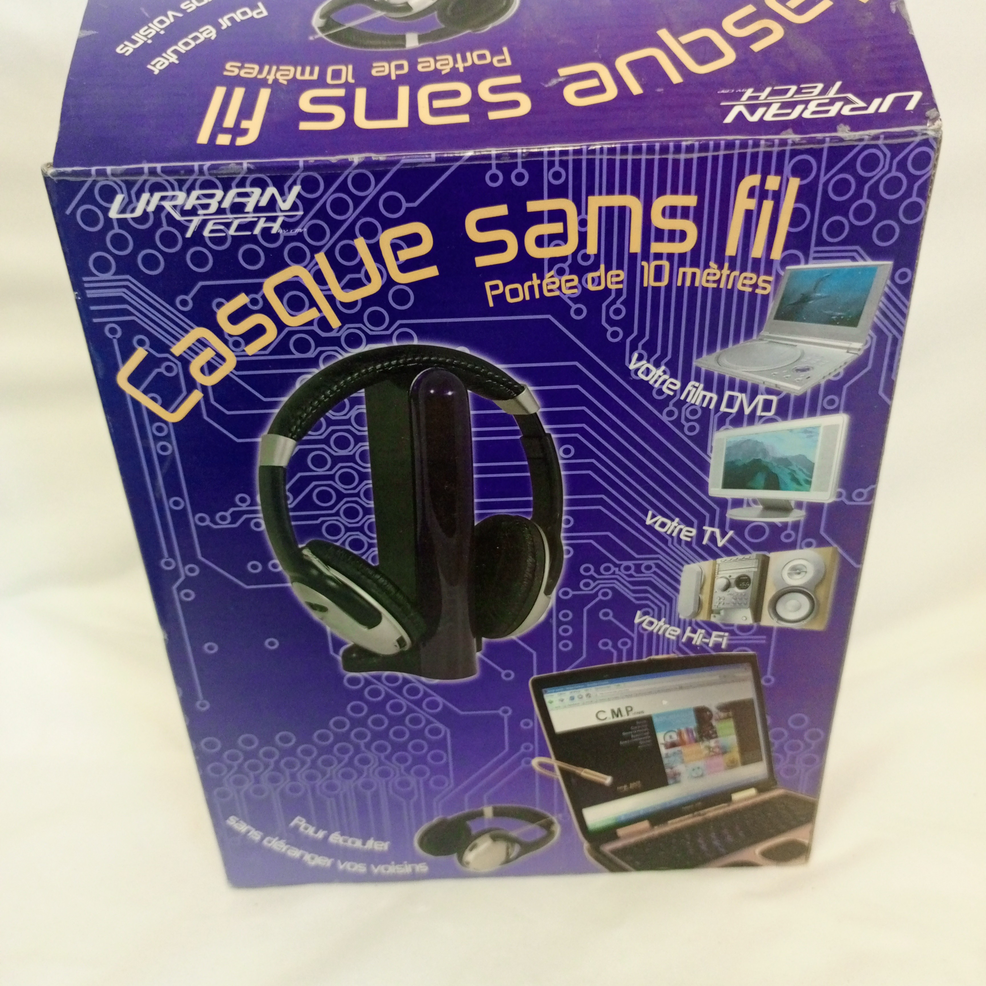 Voir photo 5 de Casque sans fil portée 10 mètres Casque sans fil portée 10 mètres Bon état reconditionné photo 5