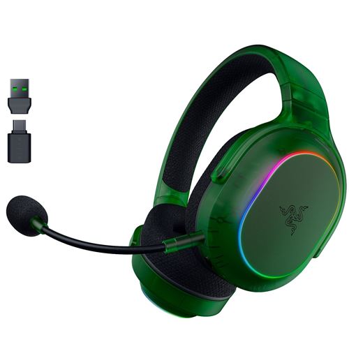 Casque sans fil Razer Barracuda X Chroma Phantom Green Edition État correct reconditionné disponible sur Fnac