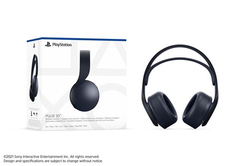 Casque sans fil Sony PS4 PS5 Pulse 3D Midnight Black État correct reconditionné disponible sur Fnac