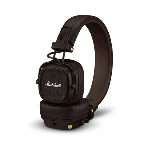 Casque sans fil supra-auriculaire Marshall Major V Bluetooth Brown État correct Marshall reconditionné disponible sur Fnac