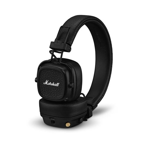 Casque sans fil supra-auriculaire Marshall Major V Bluetooth Noir État correct reconditionné disponible sur Fnac