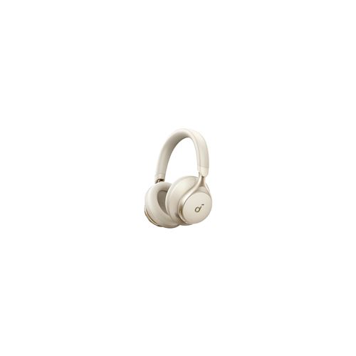 Casque Soundcore by Anker Space One Bluetooth Reducteur de bruit actif Jack 3,5mm Crème État correct reconditionné disponible sur Fnac
