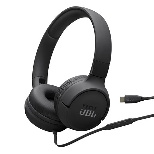 Casque supra-auriculaire filaire JBL Tune 520C Noir État correct JBL reconditionné disponible sur Fnac