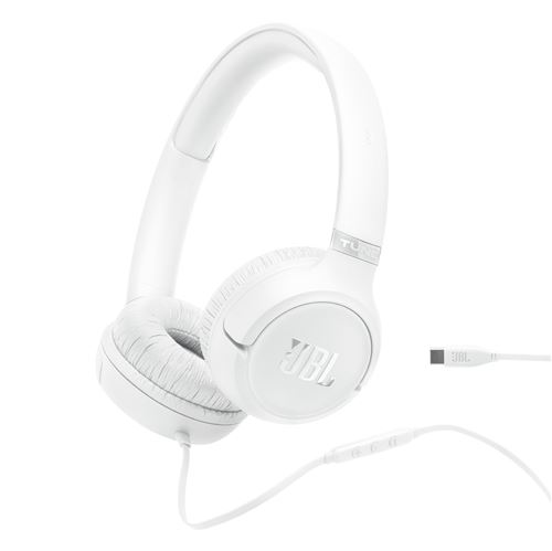 Casque supra-auriculaire filaire JBL Tune 530C Blanc État correct JBL reconditionné disponible sur Fnac