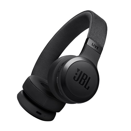 Casque supra-auriculaire sans fil Bluetooth JBL Live 670NC avec réduction de bruit Noir État correct JBL reconditionné disponible sur Fnac