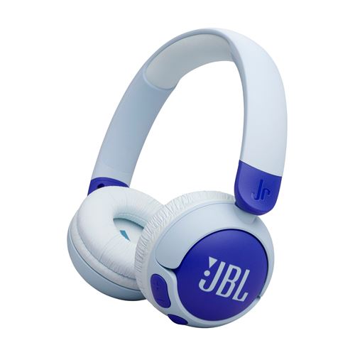 Casque supra-auriculaire sans fil pour enfant JBL Junior 320BT Bluetooth Bleu État correct JBL reconditionné disponible sur Fnac