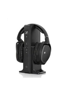 Casque TV sans fil UHF RS 175-U Noir Très bon état Sennheiser reconditionné disponible sur Darty