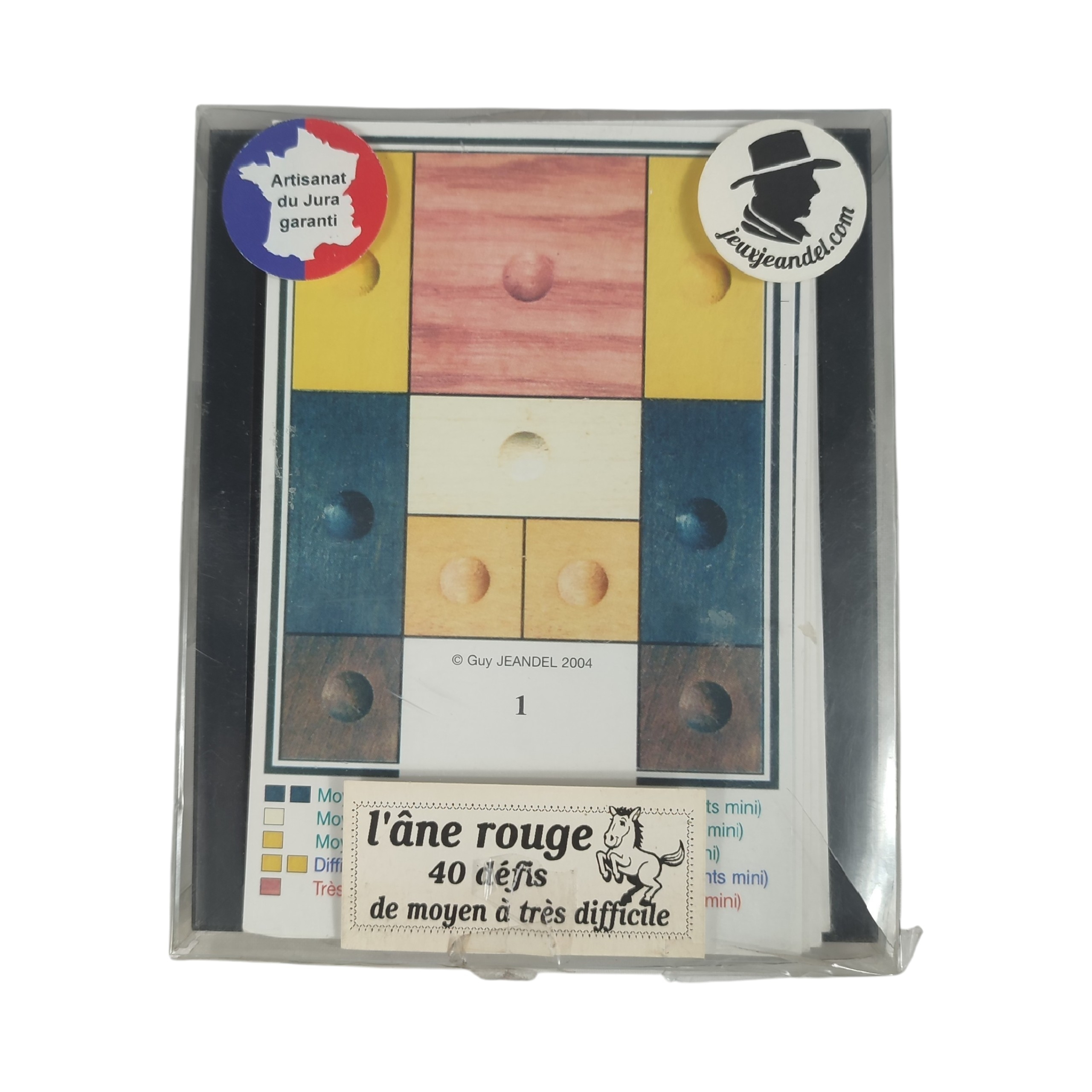 Casse-tête en bois "l'âne rouge" Bon état - 12,00 € Casse-tête en bois "l'âne rouge" Bon état reconditionné disponible sur Label Emmaüs