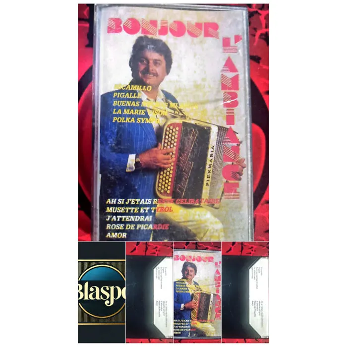 Cassette Audio Bonjour l’Amour – Accordéon Musette – Chanson Française refurbished - 13,00 € Cassette Audio Bonjour l’Amour – Accordéon Musette – Chanson Française refurbished reconditionné disponible sur Cdiscount Seconde Vie