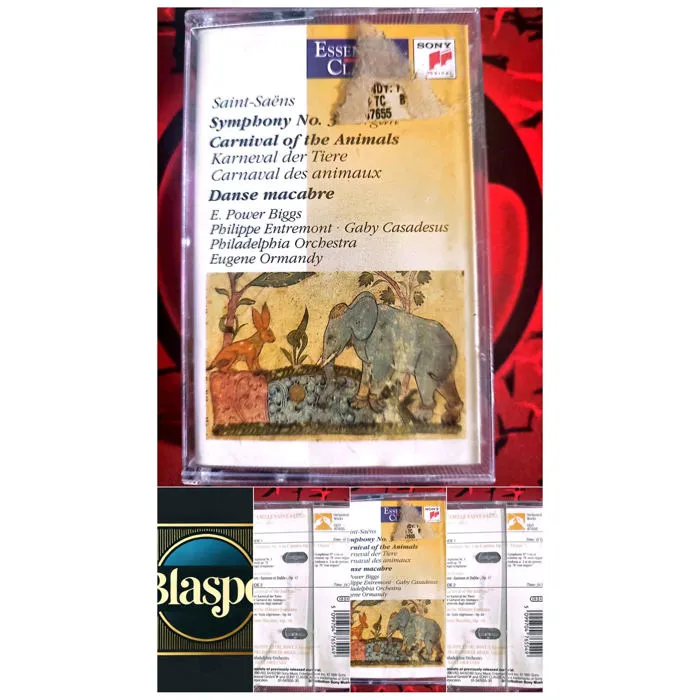 Cassette Audio Classique Saint-Saëns – Symphonie n°3 Carnaval des Animaux – Sony Classical Reconditionné reconditionné disponible sur Cdiscount Seconde Vie | Dero