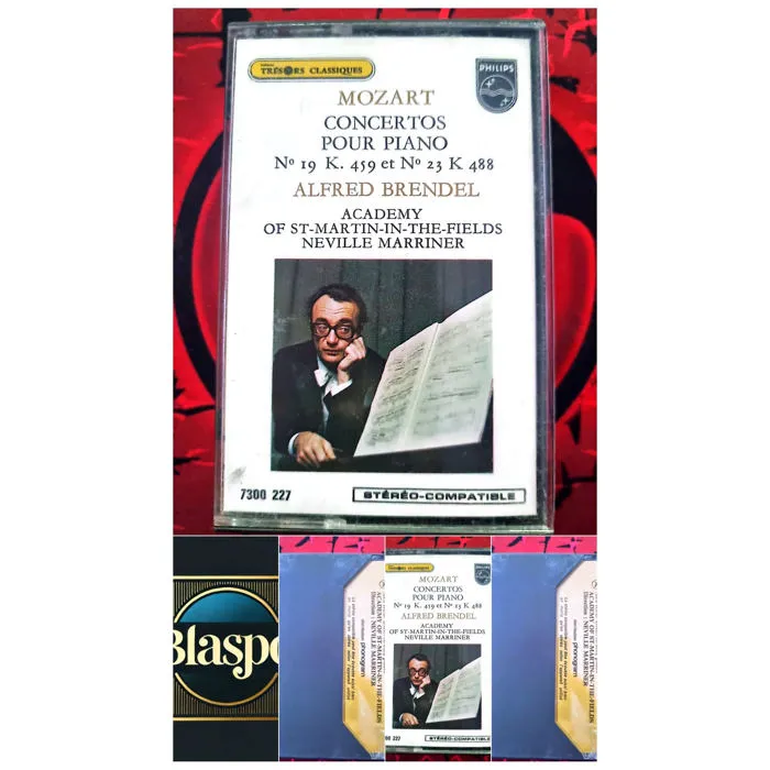 Acheter Cassette audio – Mozart – Concertos pour piano n°19 K459 & n°23 K488 – Alfred Brendel – Academy of St-Martin-in-the-Fields – refurbished - 13,00 € Cassette audio – Mozart – Concertos pour piano n°19 K459 & n°23 K488 – Alfred Brendel – Academy of St-Martin-in-the-Fields – refurbished reconditionné disponible sur Cdiscount Seconde Vie