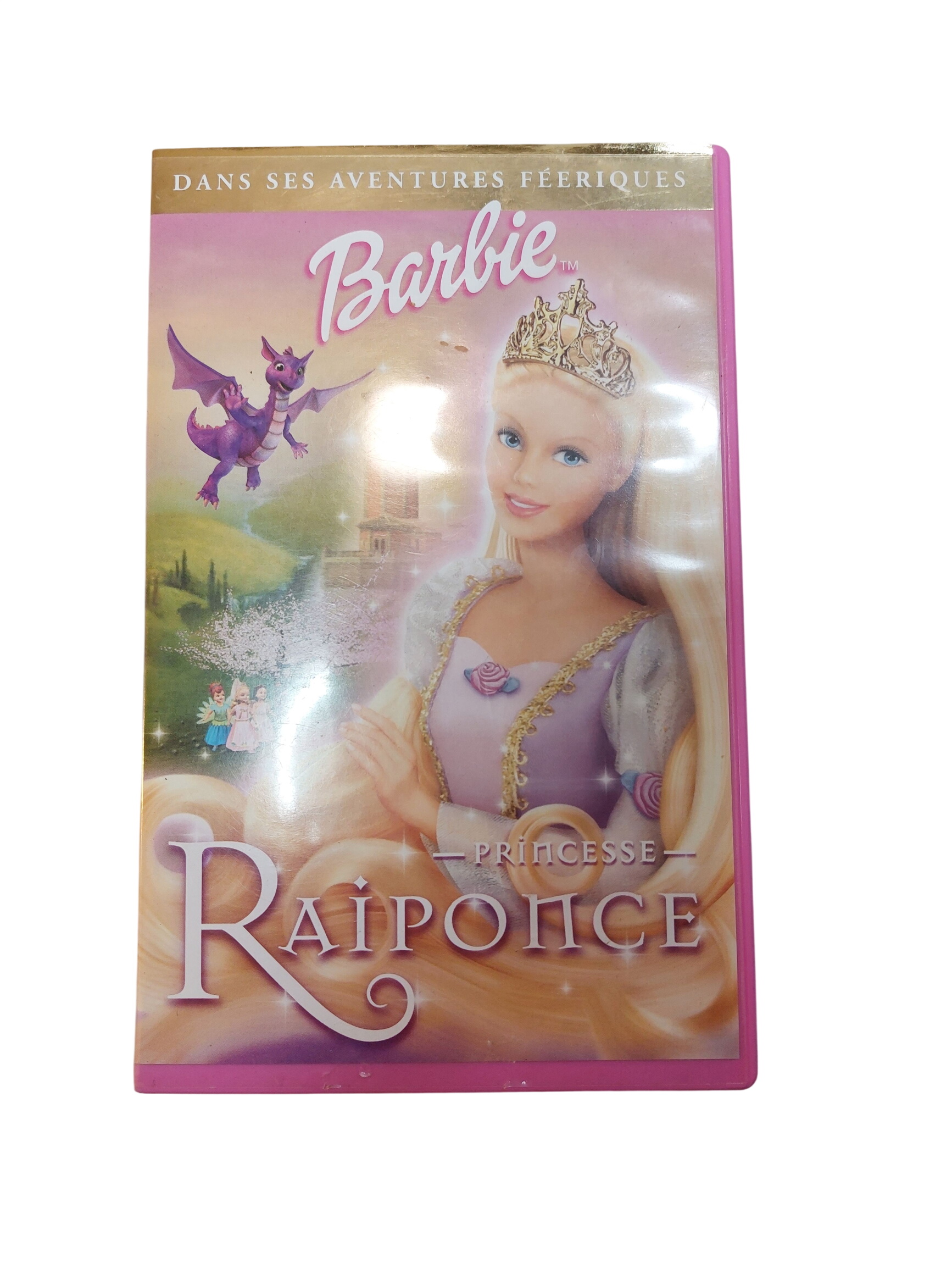 Cassette Barbie princesse Raiponce Très bon état - 10,00 € Cassette Barbie princesse Raiponce Très bon état reconditionné disponible sur Label Emmaüs