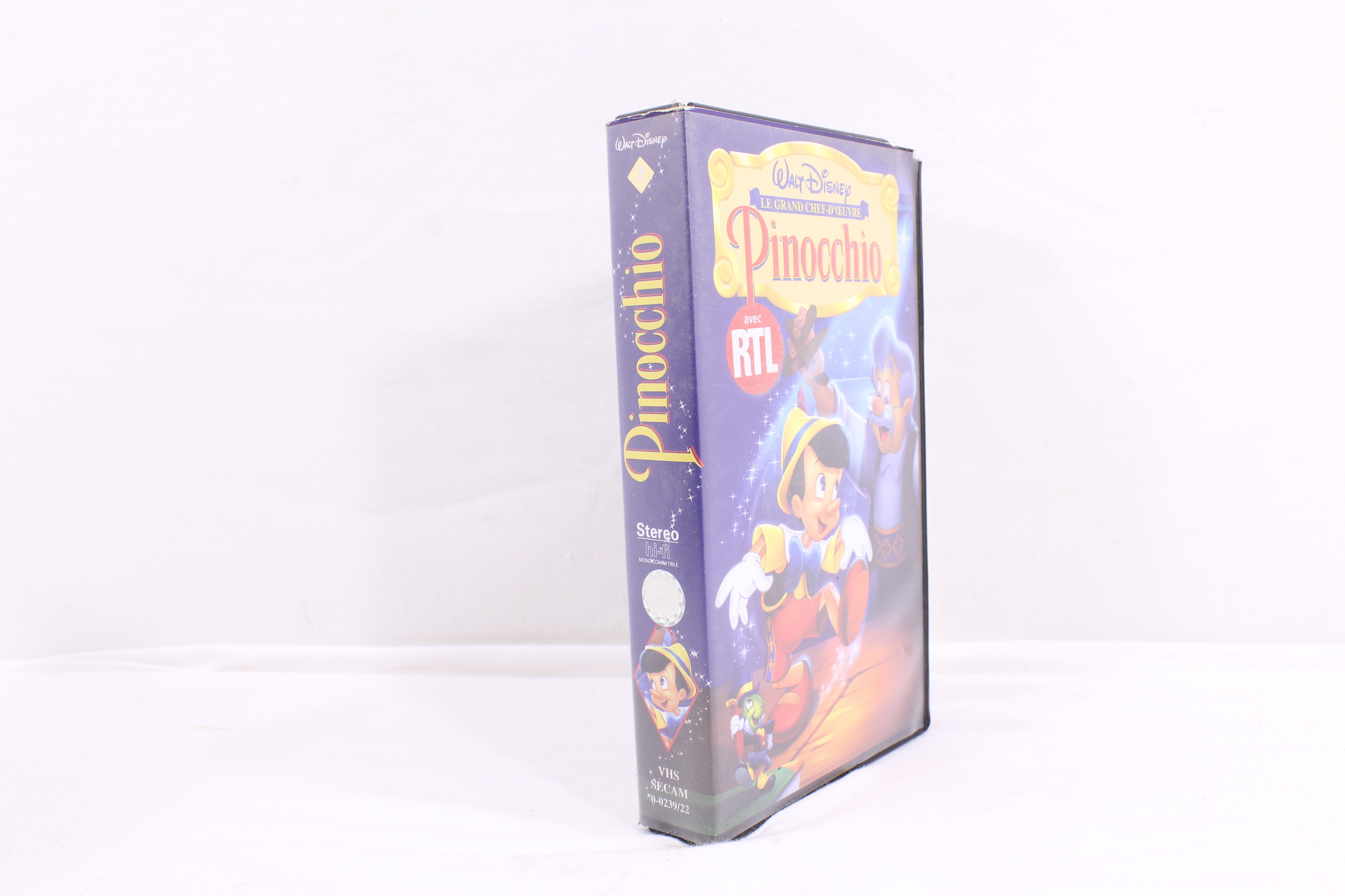 Voir photo 3 de Cassette VHS / Pinocchio - Walt Disney Cassette VHS / Pinocchio - Walt Disney Bon état reconditionné photo 3