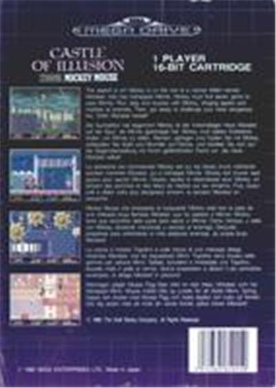 Castle of Illusion Starring Mickey Mouse État correct - 48,79 € Castle of Illusion Starring Mickey Mouse État correct Sega reconditionné disponible sur Fnac