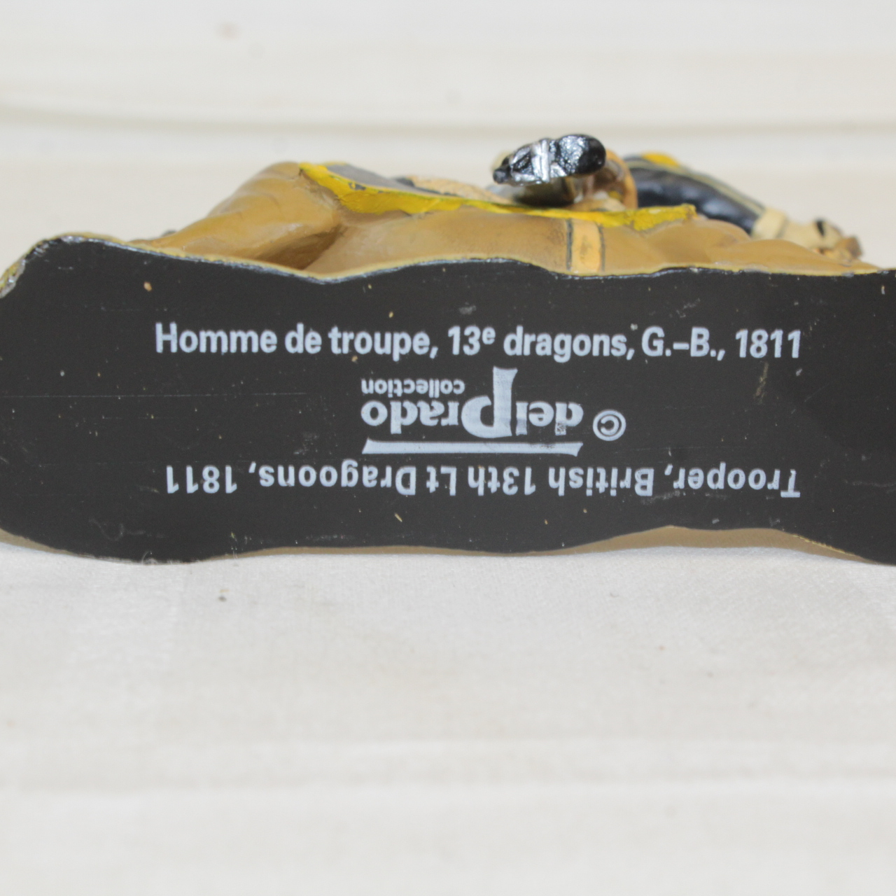 Voir photo 4 de Cavalier Delprado "homme de groupe 13e dragons, G.B 1811 Cavalier Delprado "homme de groupe 13e dragons, G.B 1811 reconditionné photo 4